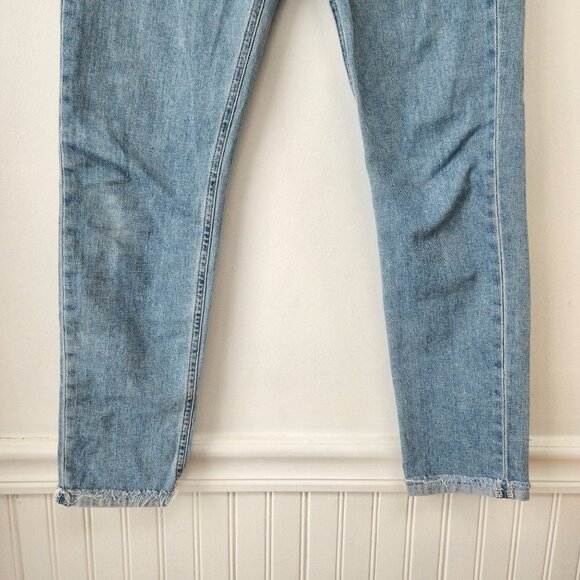 Rag & Bone Dre Capri Light Wash Skinny Jeans Denim Crop Women's 24 - Picture 4 of 12